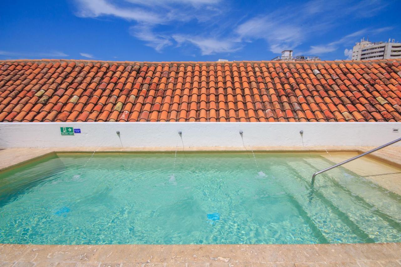Hotel Boutique Casa Del Coliseo Cartagena Bagian luar foto