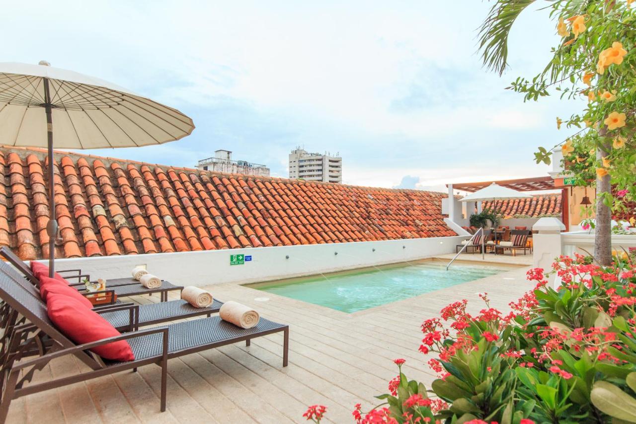 Hotel Boutique Casa Del Coliseo Cartagena Bagian luar foto