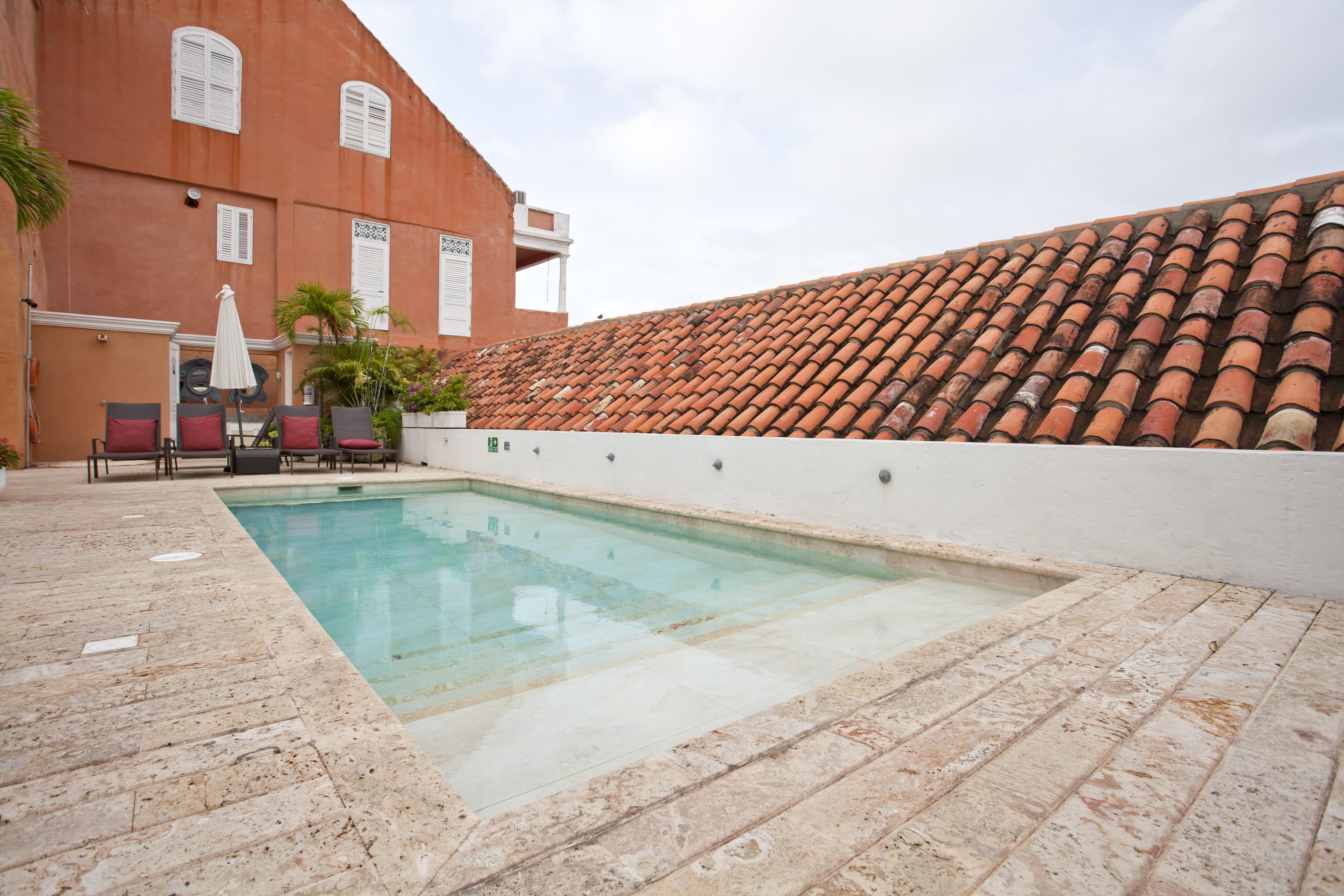 Hotel Boutique Casa Del Coliseo Cartagena Bagian luar foto
