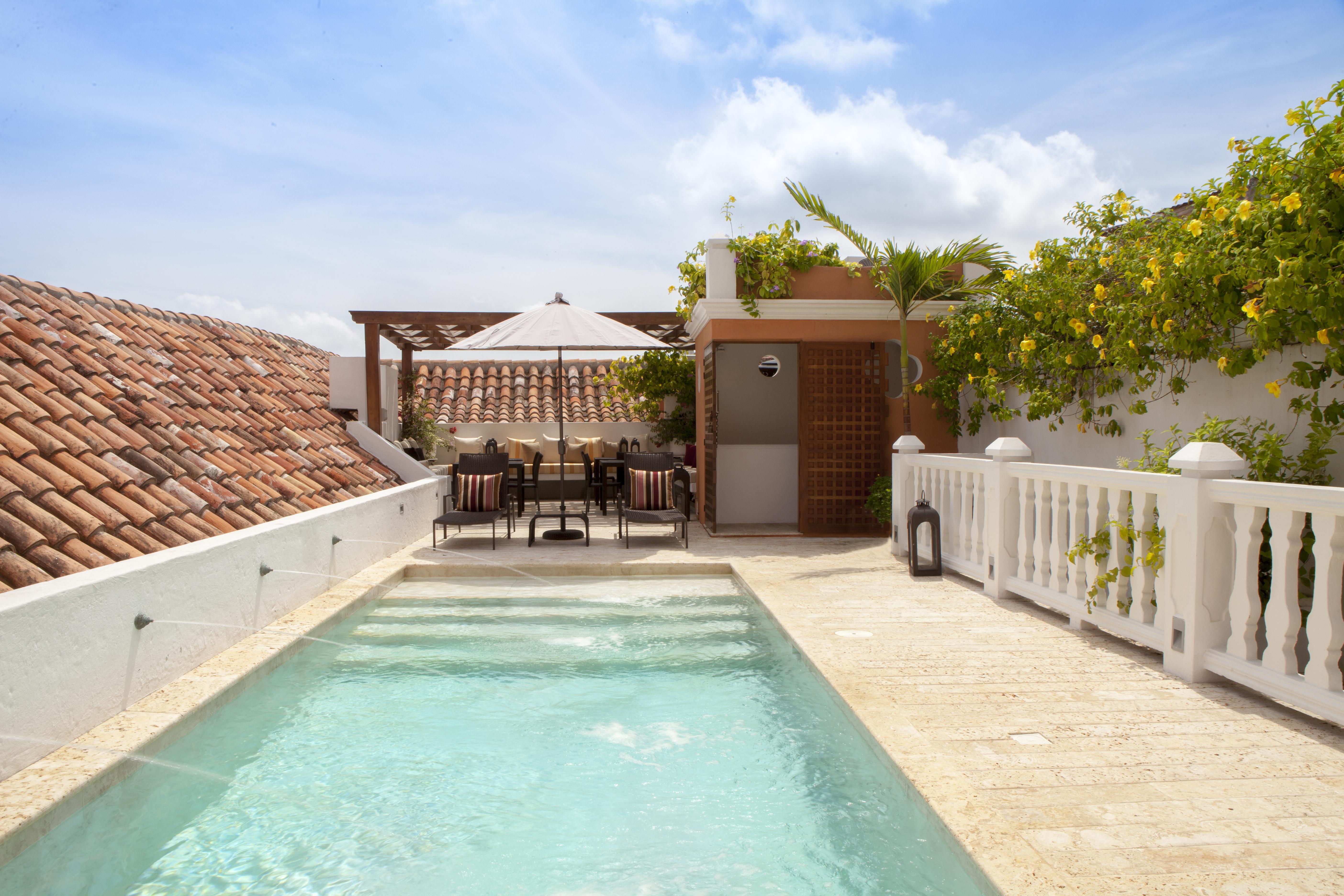Hotel Boutique Casa Del Coliseo Cartagena Bagian luar foto
