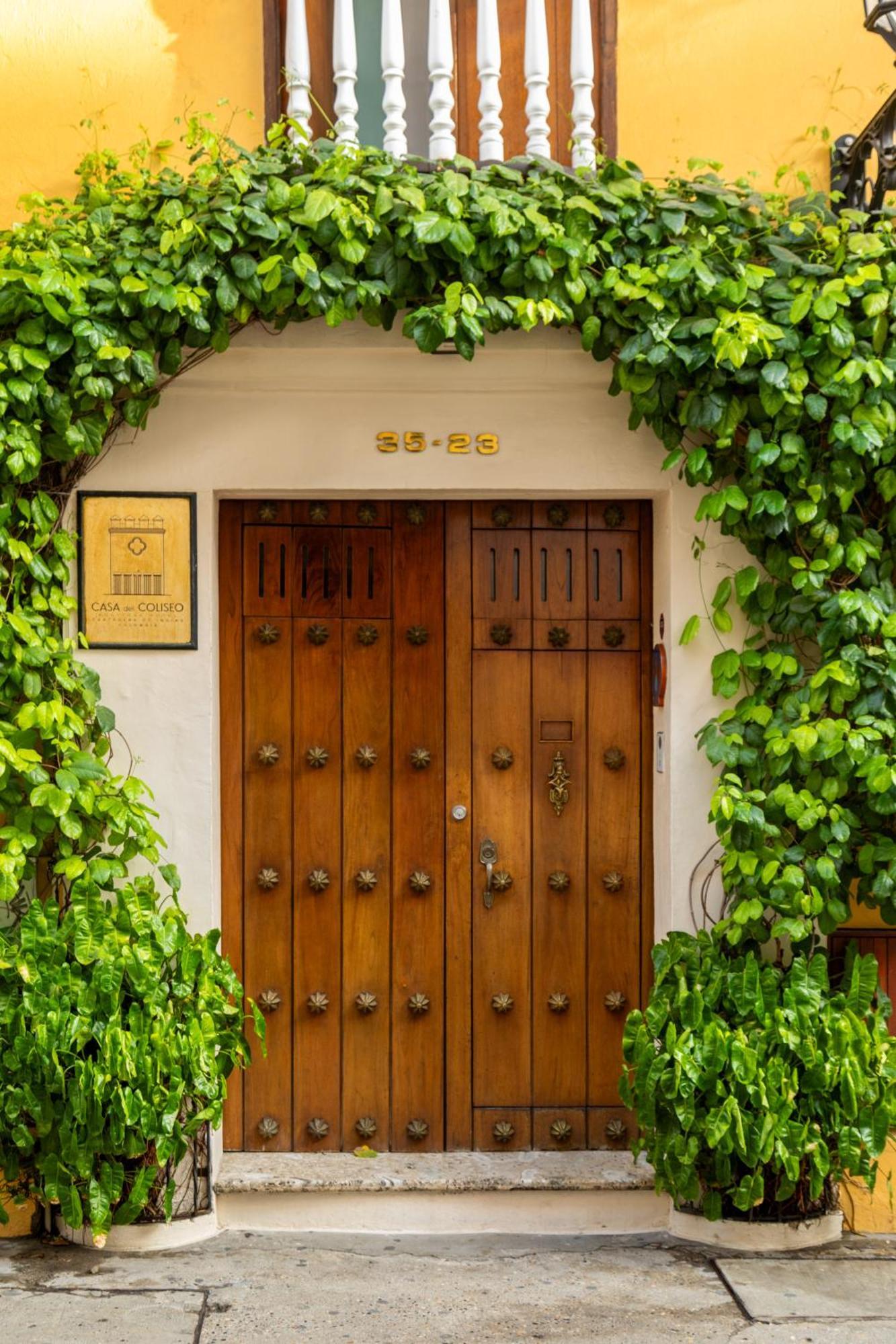 Hotel Boutique Casa Del Coliseo Cartagena Bagian luar foto